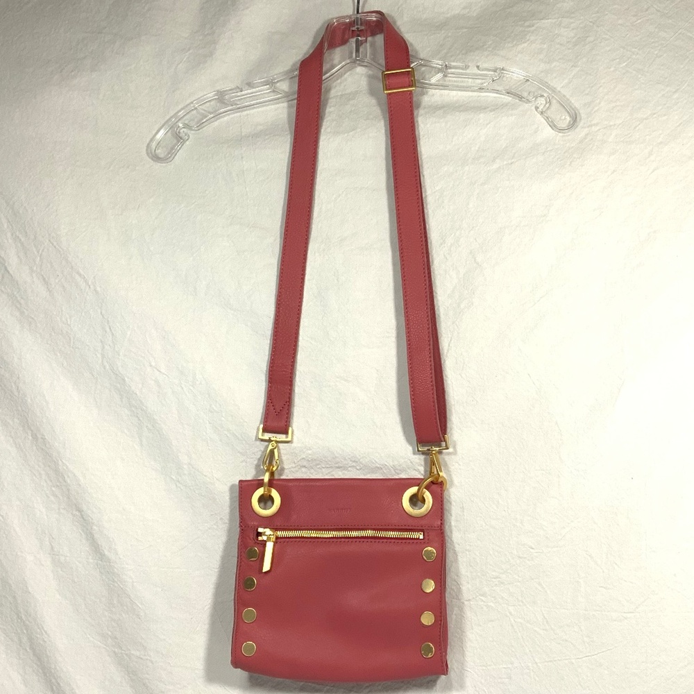 NWOT - Hammitt Small Tony Pink Leather Crossbody Bag - Picture 2 of 16